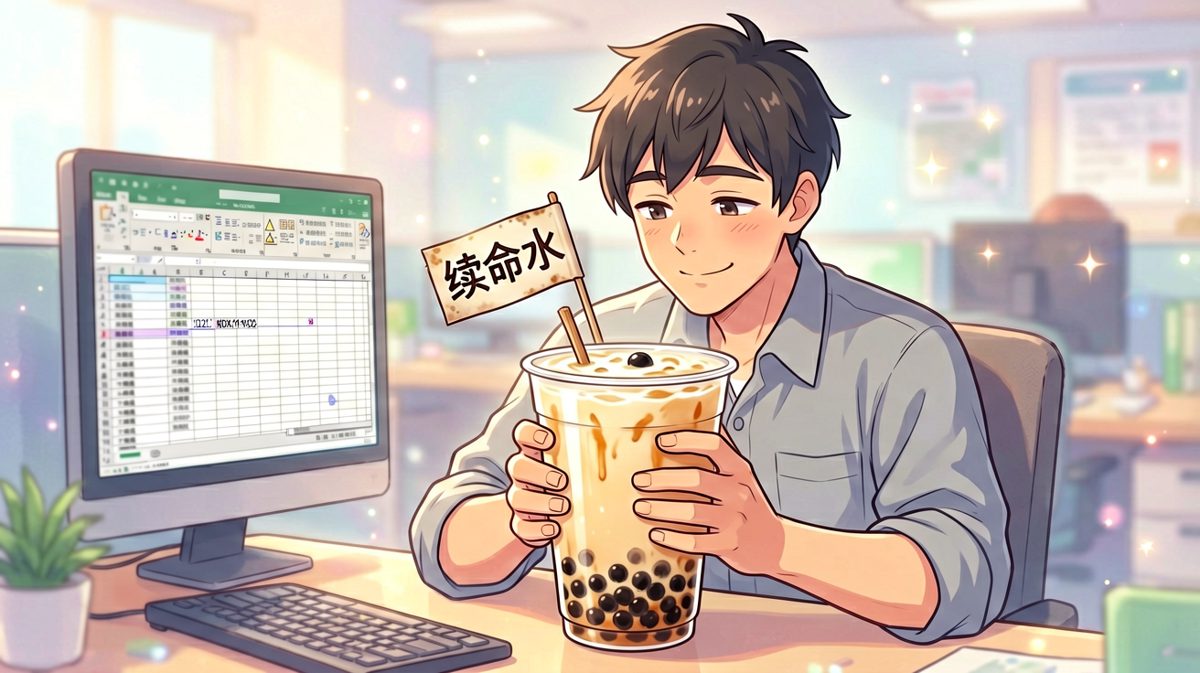 人生苦短，先喝奶茶再加班