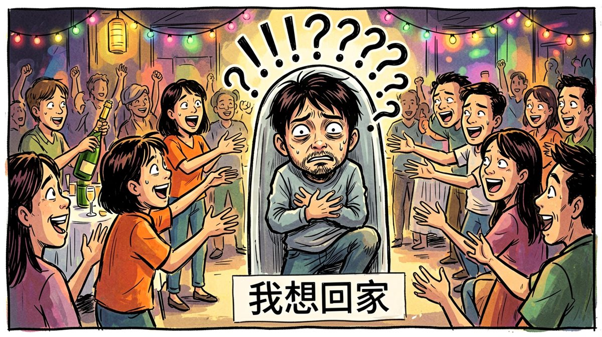 社交恐惧症的终极梦想：原地消失