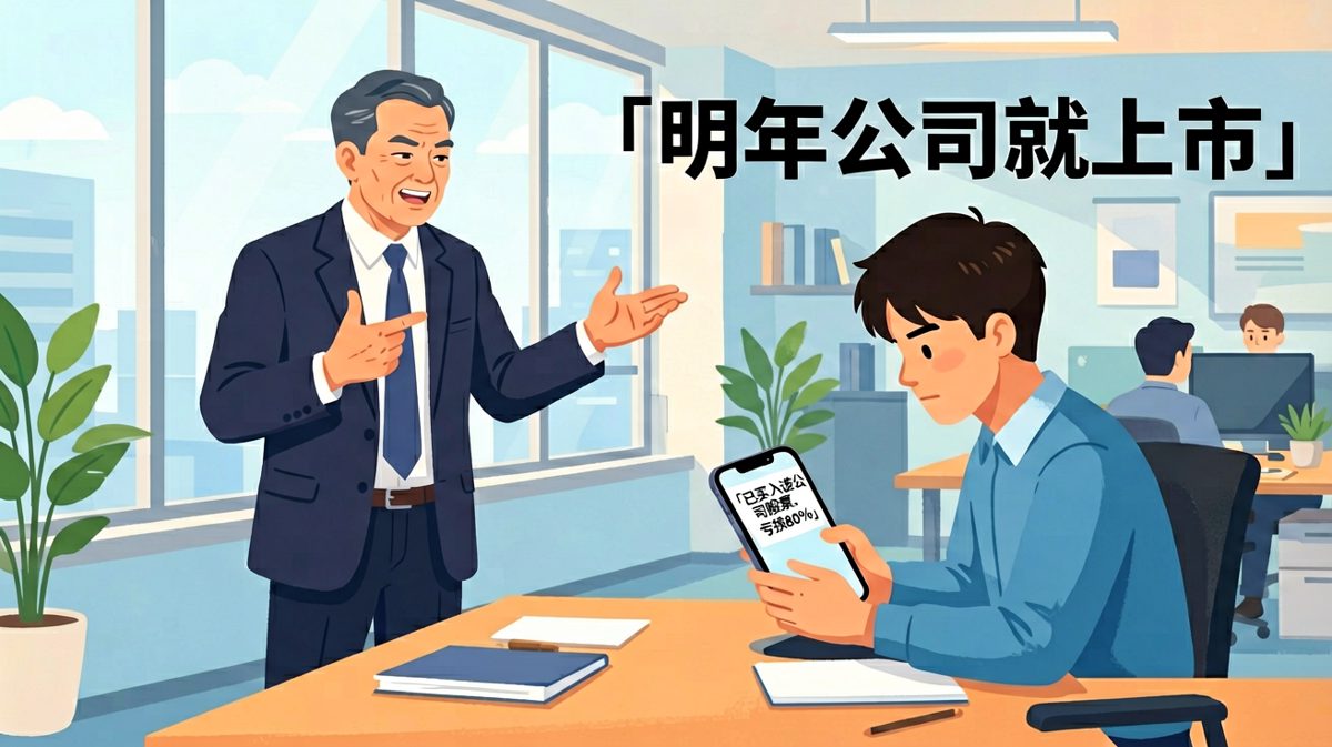 老板画饼时，员工已经割肉了