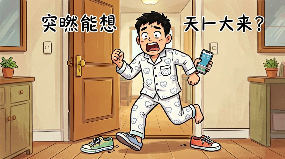 完蛋！钥匙还在桌上！