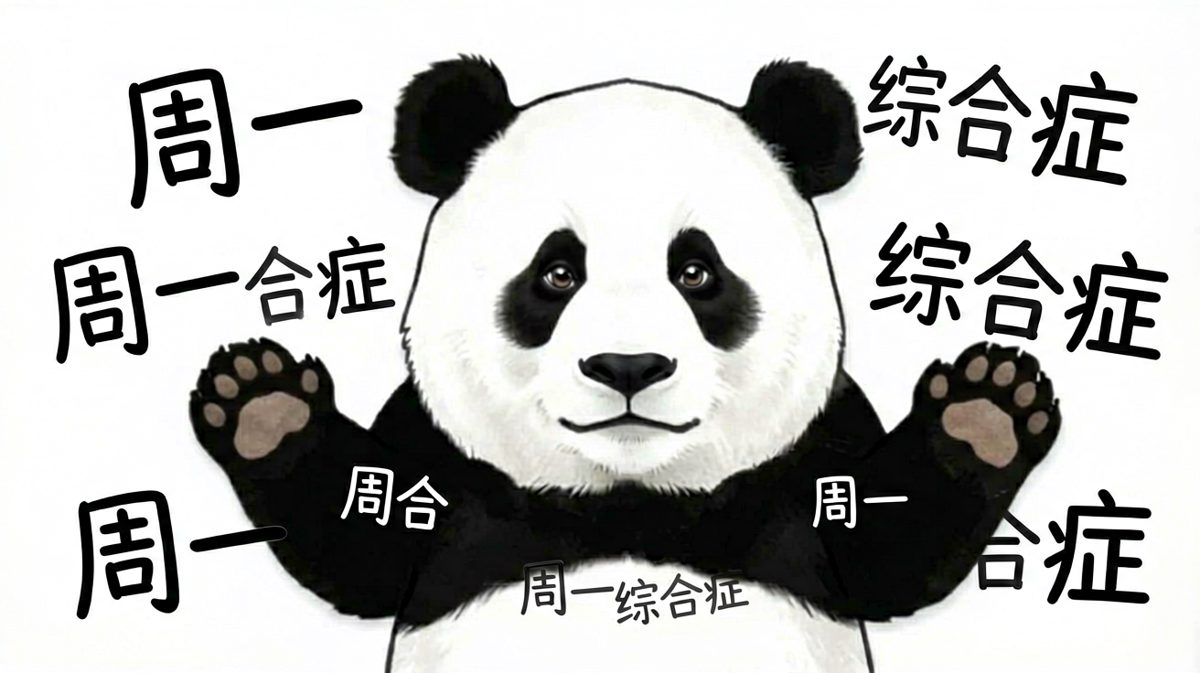 每周日早上看到的绝望脸