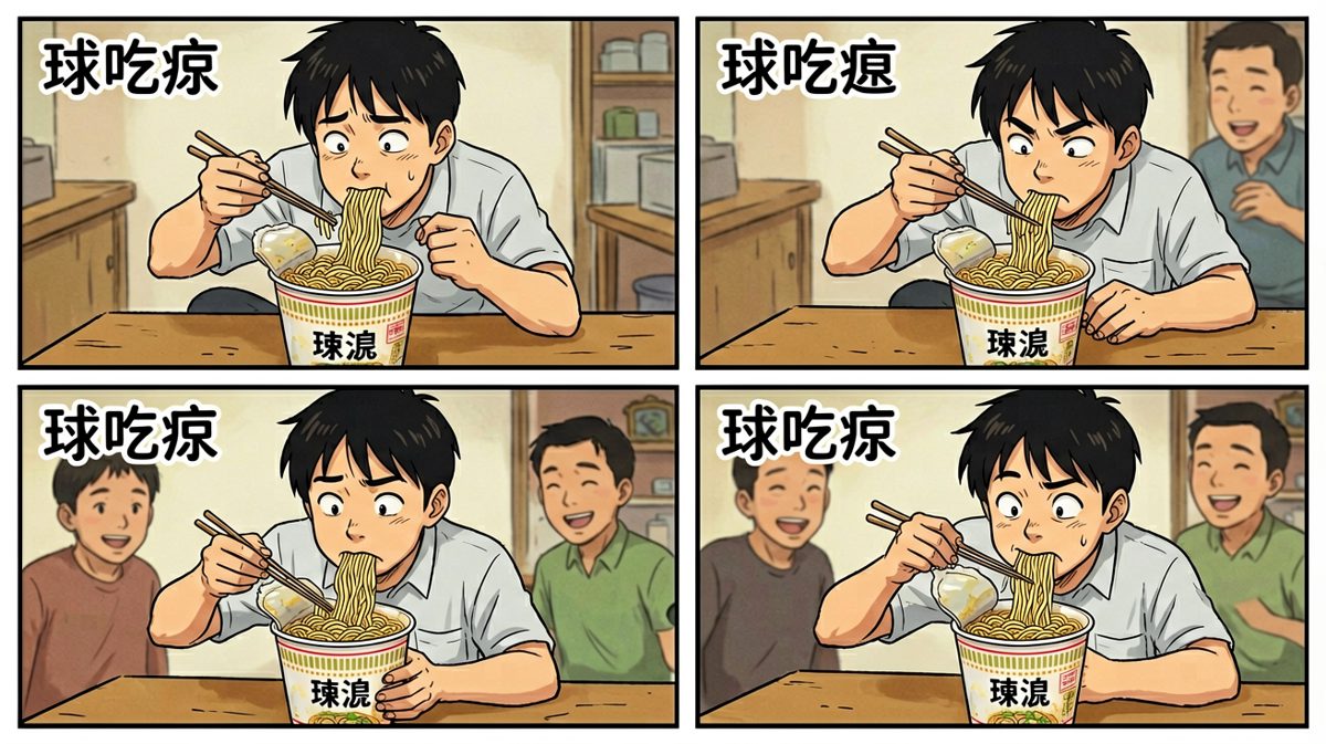 忍不住偷吃了一口……然后就是第二口、第三口