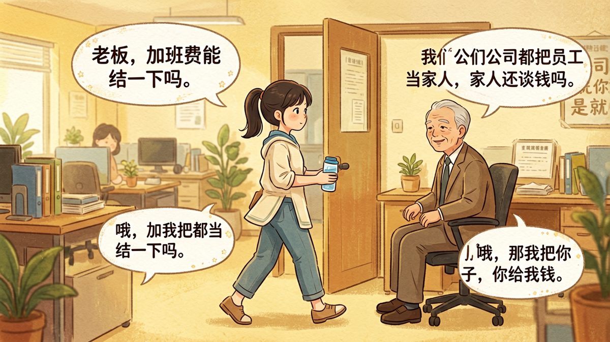 当你把老板的话原封不动还回去