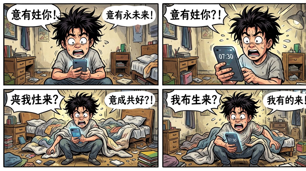 完了！！迟到了！！！
