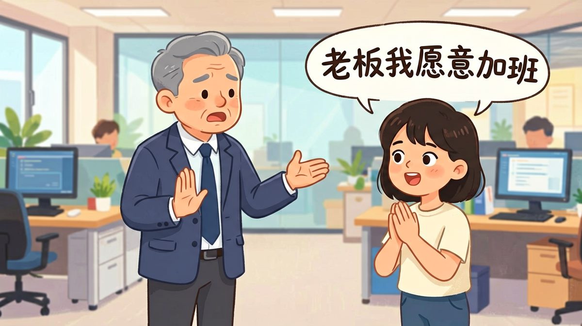 员工主动要求加班，老板反而吓坏了