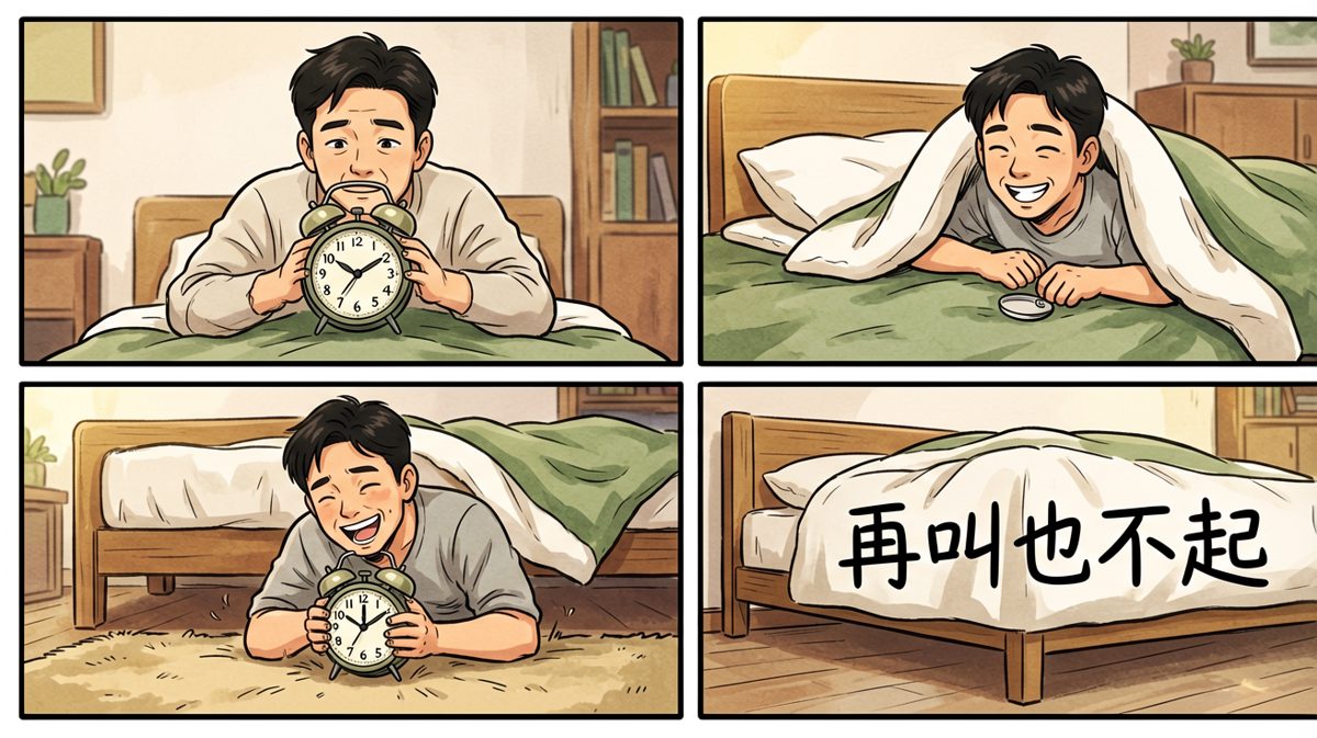 被子里才是我的安全区