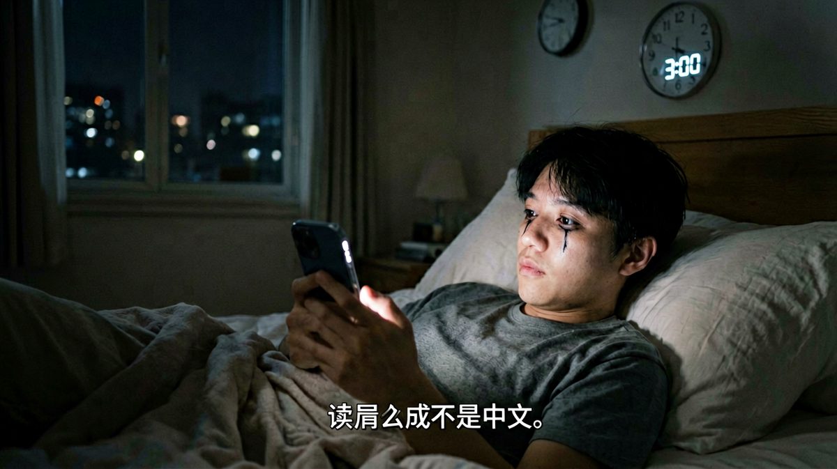 睡不着不是失眠，是在给明天的自己挖坑