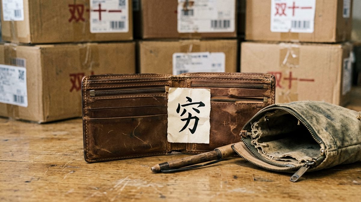 双十一之后的我，比脸还干净
