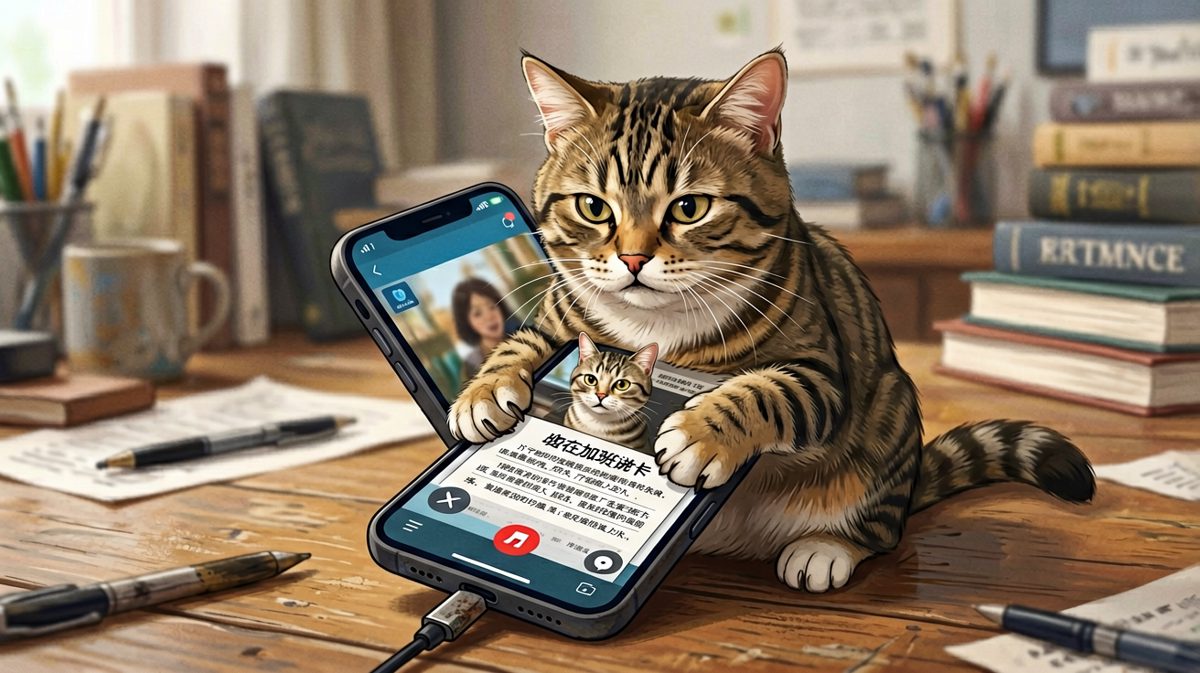 猫：这份加班费你打算怎么算？这是我的案头工作！