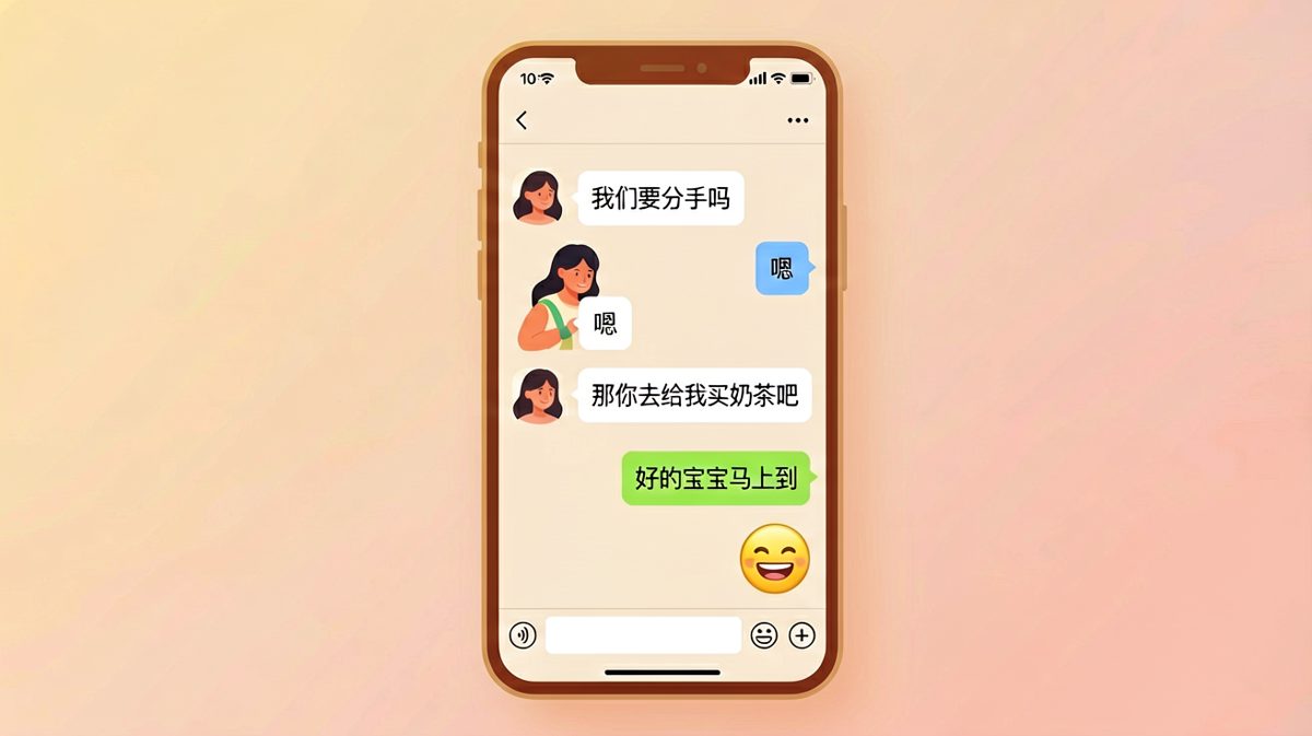 假装要分手，其实是为了奶茶