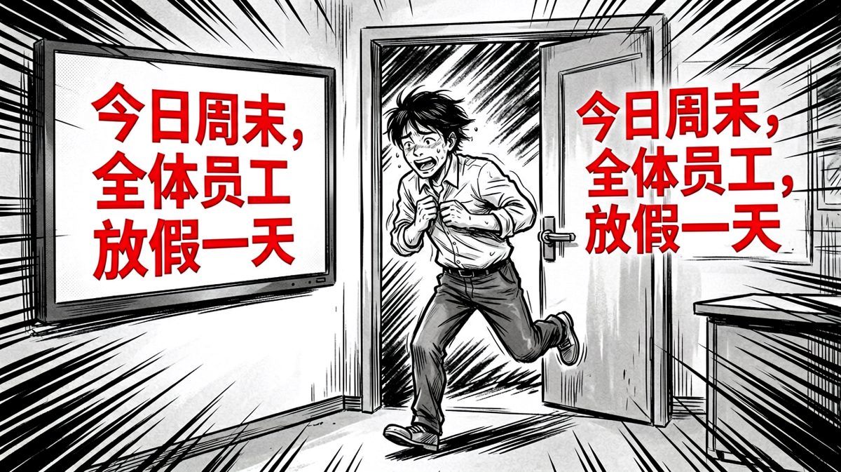 ……今天原来是周六？！