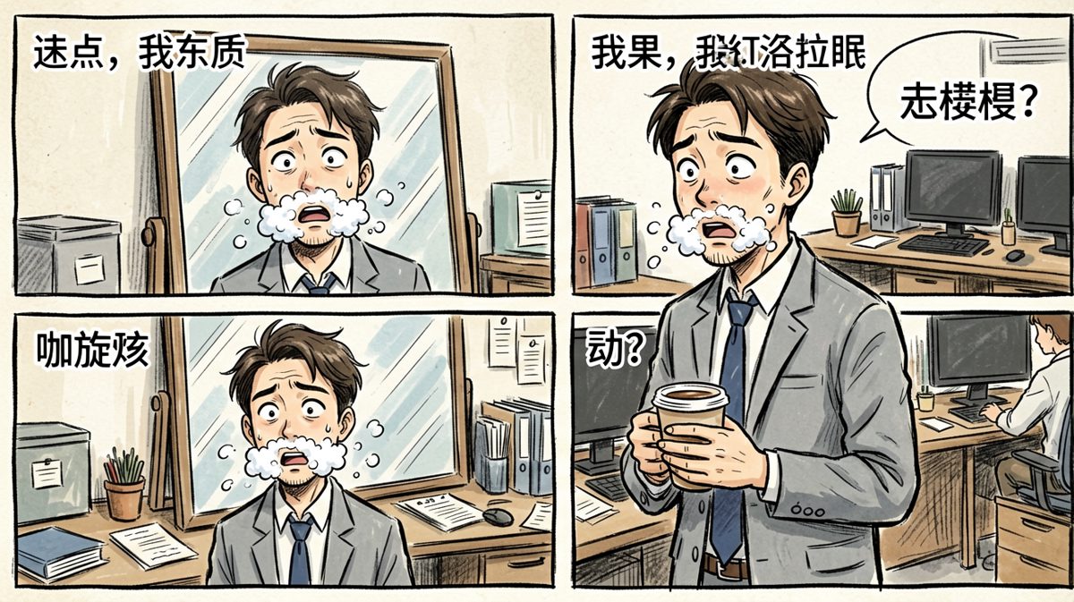 低头一看，全完了