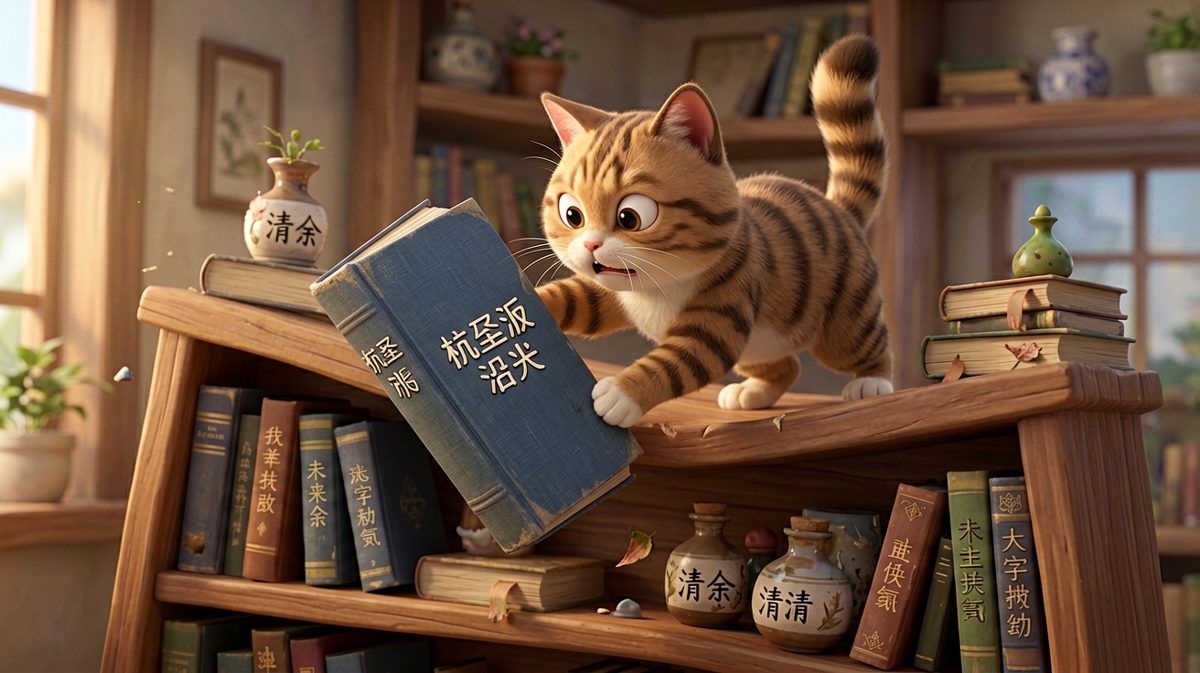 高处不胜寒：猫咪的平衡挑战