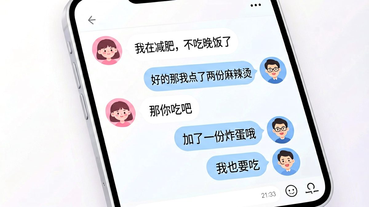 说减肥的女生，最终败给了炸蛋麻辣烫