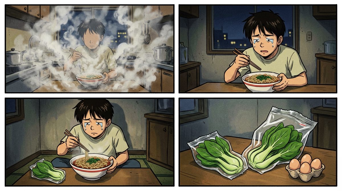 最后还是泡面救了我