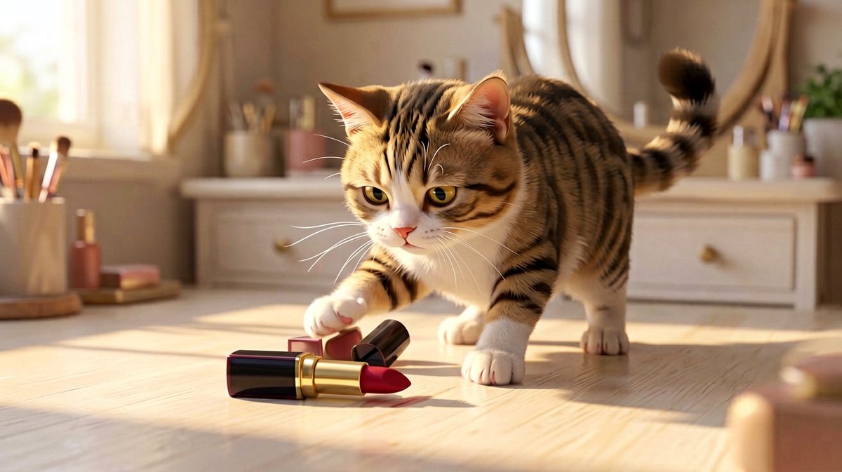 狸花猫：此乃绝世神器，今日定要将它送入凡尘。