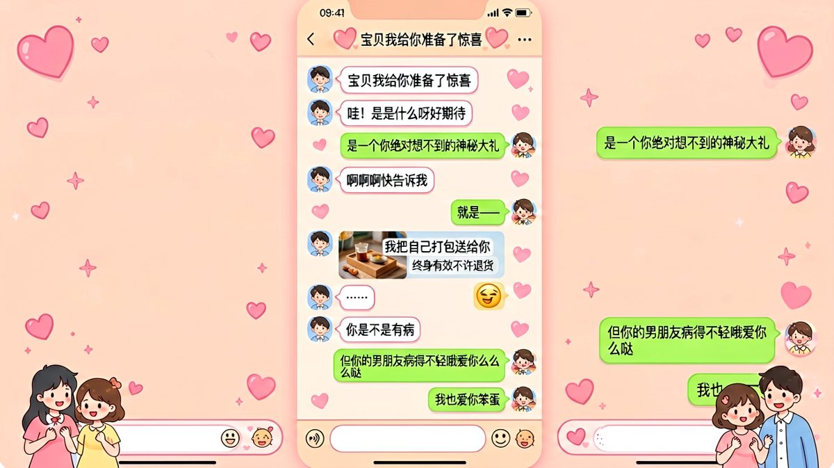 直男式浪漫惊喜，甜得让人牙疼却又无法拒绝