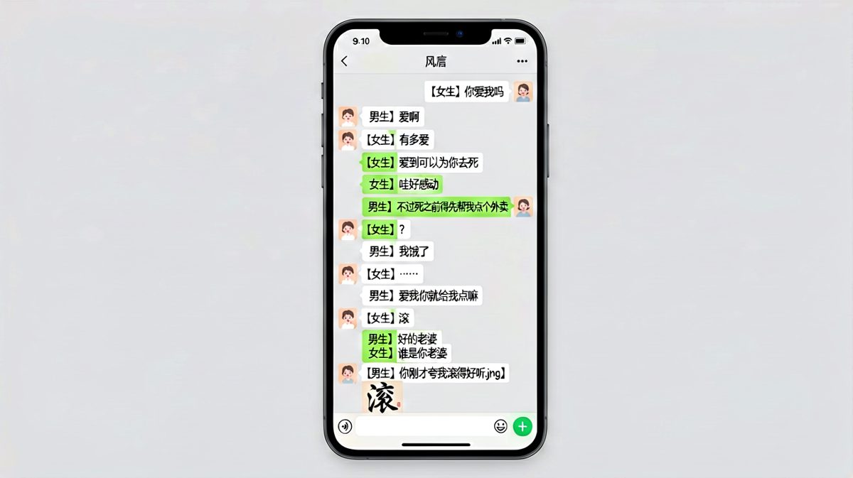 从生死之爱沦落到求点外卖，浪漫碎了一地