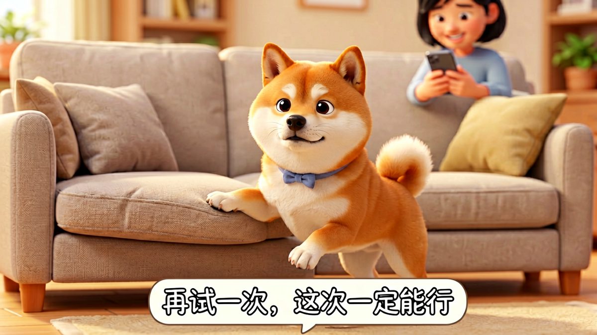 柴犬与沙发的世纪之战，沙发胜算极高