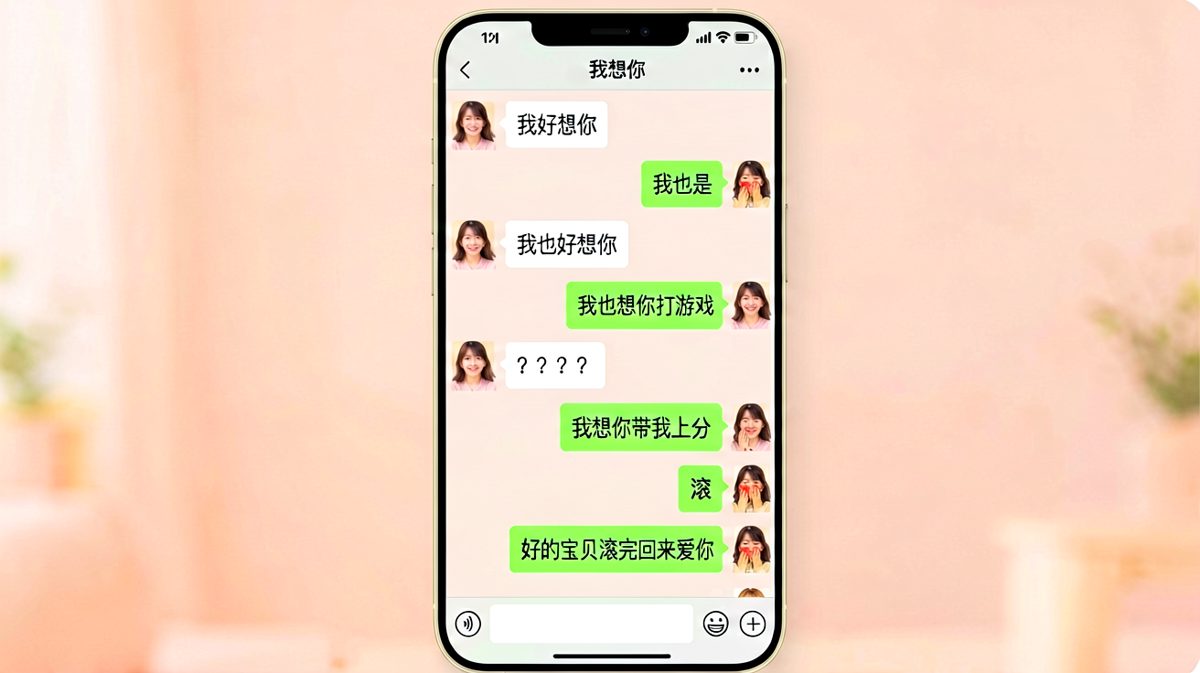 说想你其实是想让你带飞的游戏高手