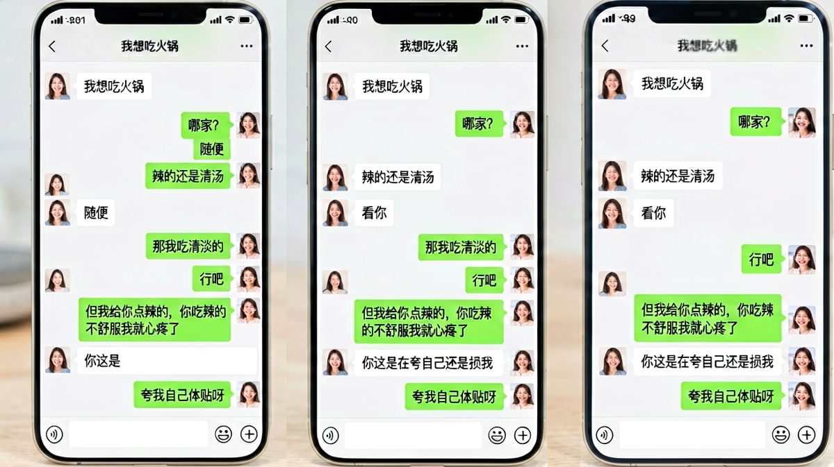 自恋型男友的终极自嗨式体贴