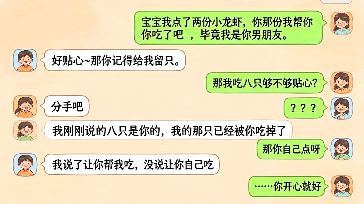 小龙虾事件：男友的贴心变成了分手的导火索