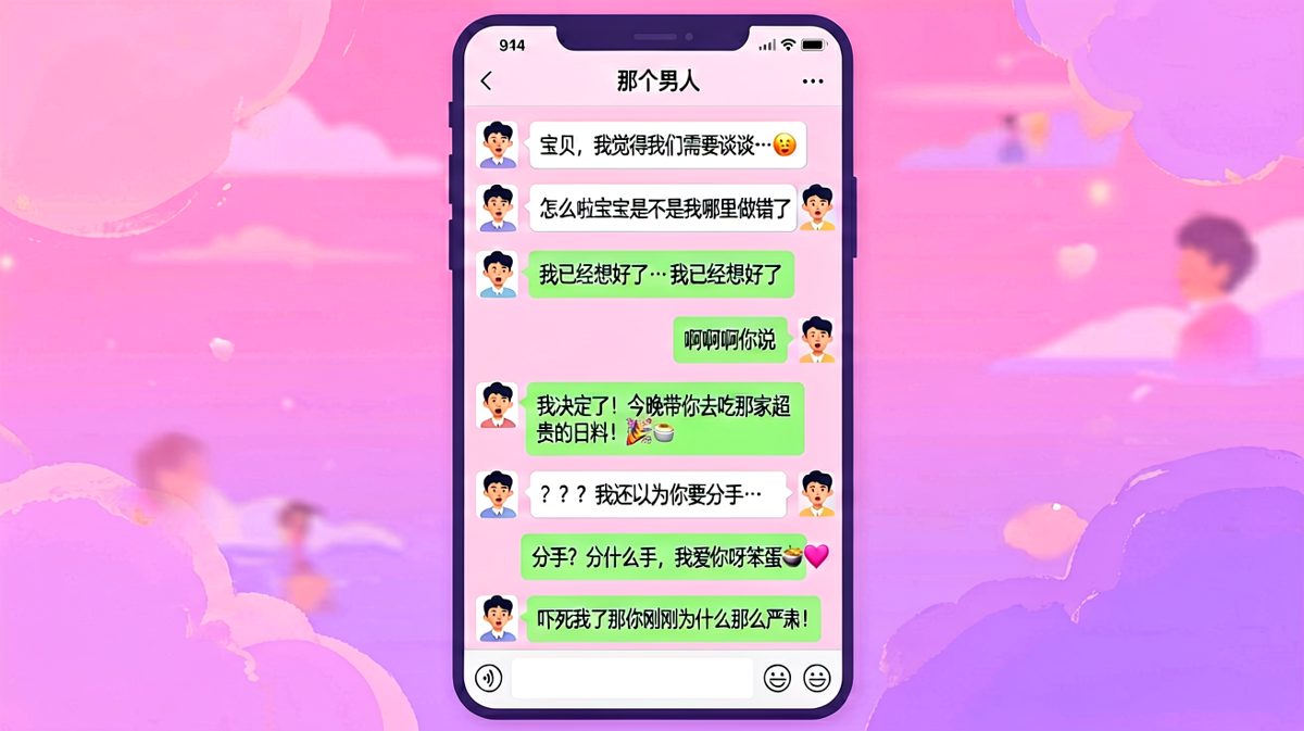 假装提分手原来是请吃日料，血压拉满又清零