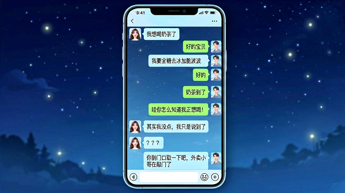 我点的不是奶茶，是你的勇气