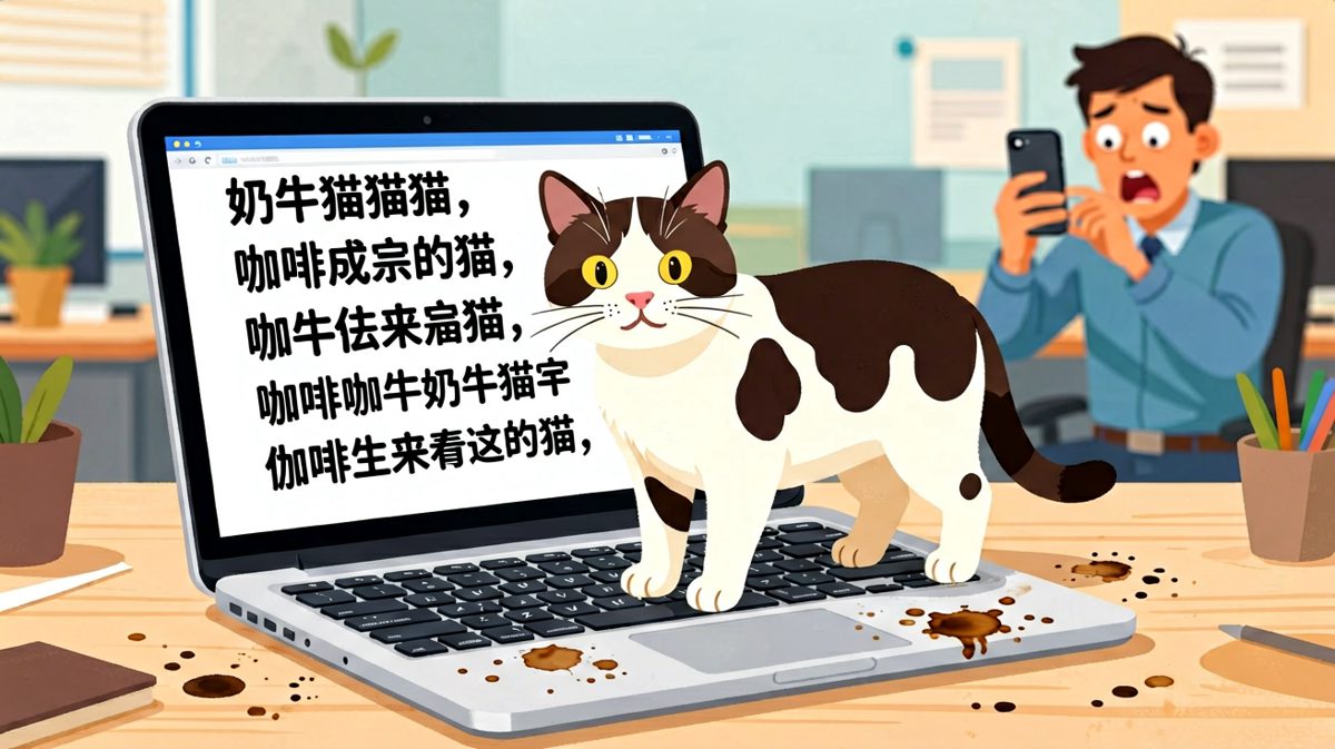 猫：你让我看的文件，我已经帮你改好了，自己看吧。