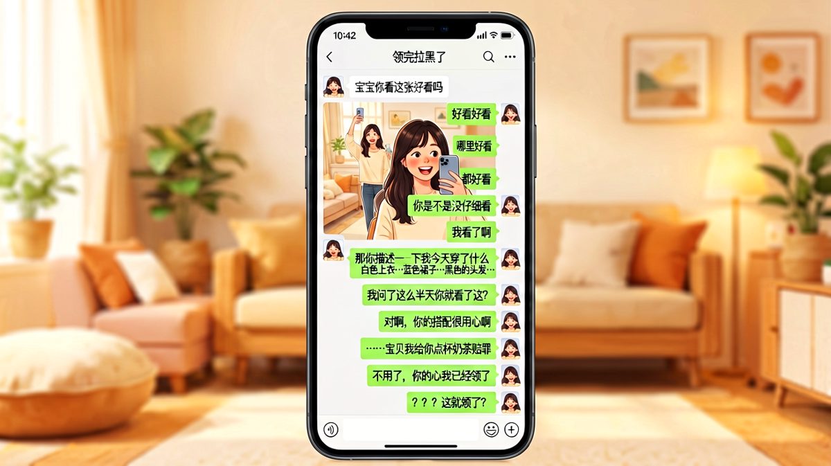 直男描述女友穿搭，每一步都在雷区蹦迪