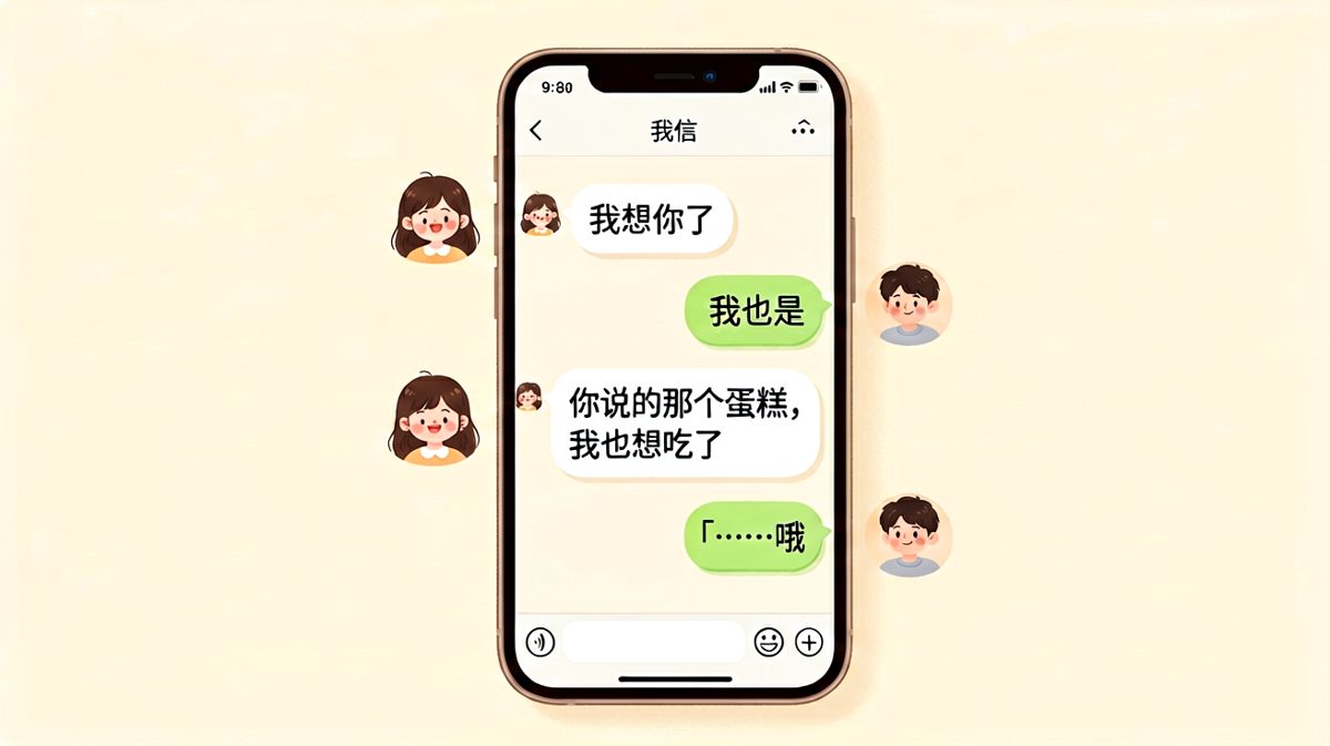 「我想你了」的终极含义，男生终于学会了诚实回答