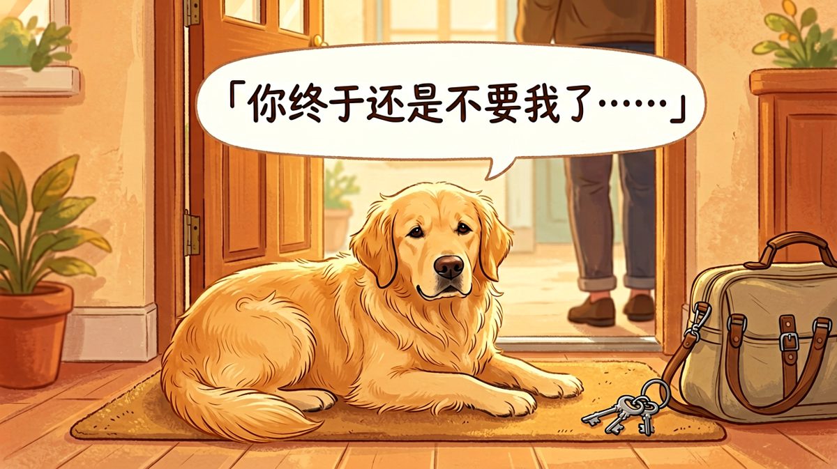 出门五分钟，想你一整天。