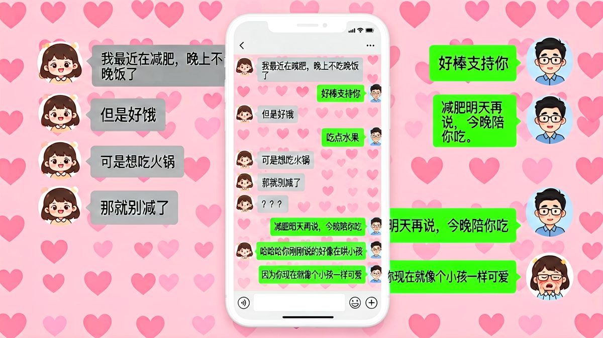 减肥宣言在火锅面前不堪一击，甜言蜜语却是真的