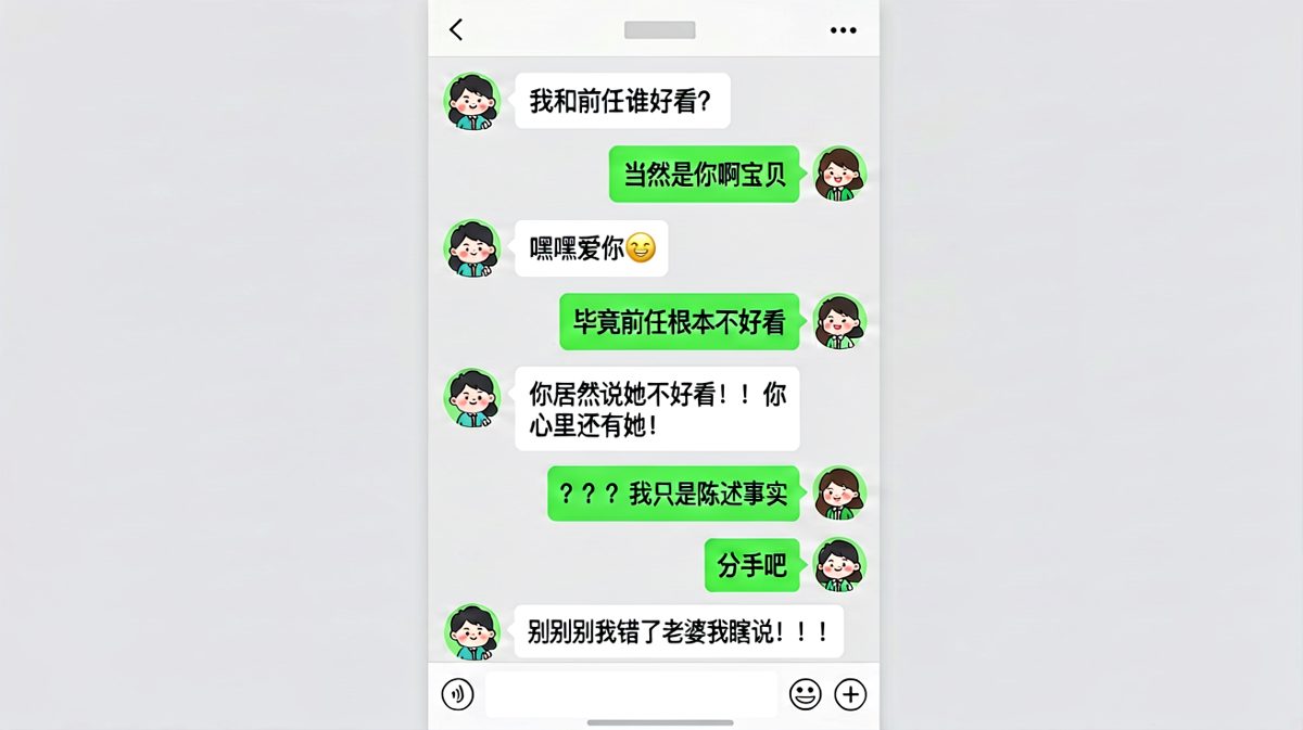 送命题还能送得更溜是一种什么体验