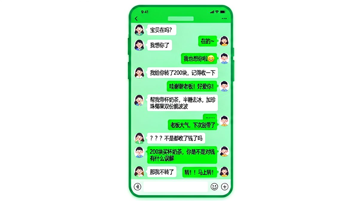 谈钱伤感情，谈感情伤钱，最后还是皆大欢喜