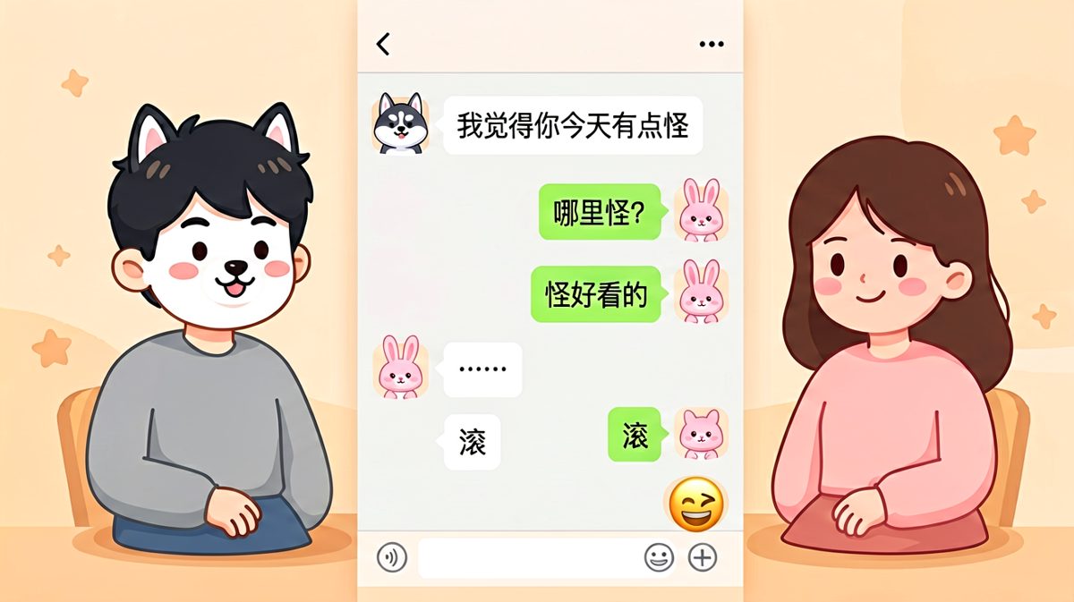 土味情话反杀现场，以为撩到了结果被骂滚。