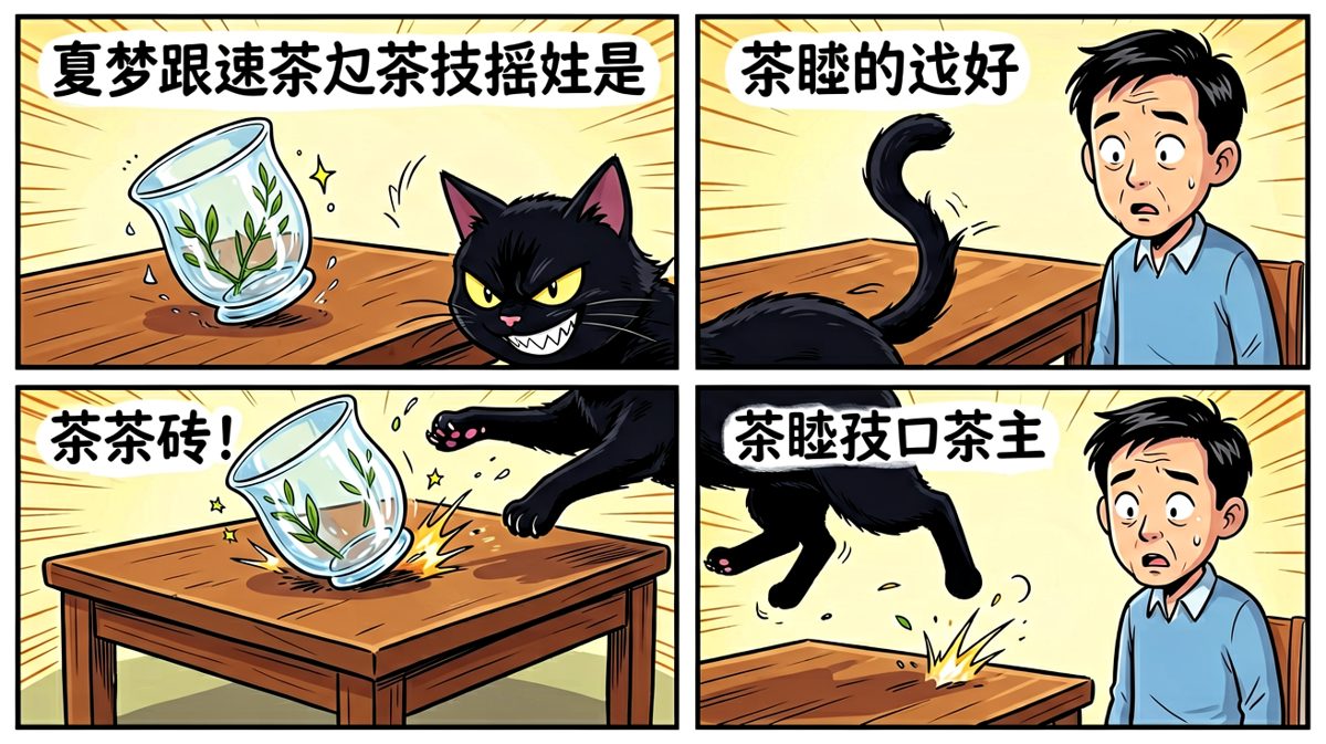 这个花瓶它自己会掉下去的，我只是想看看而已