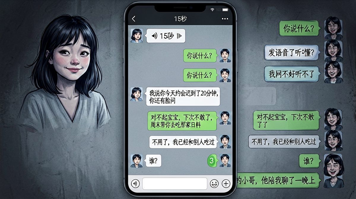 迟到二十分钟换来一个外卖小哥
