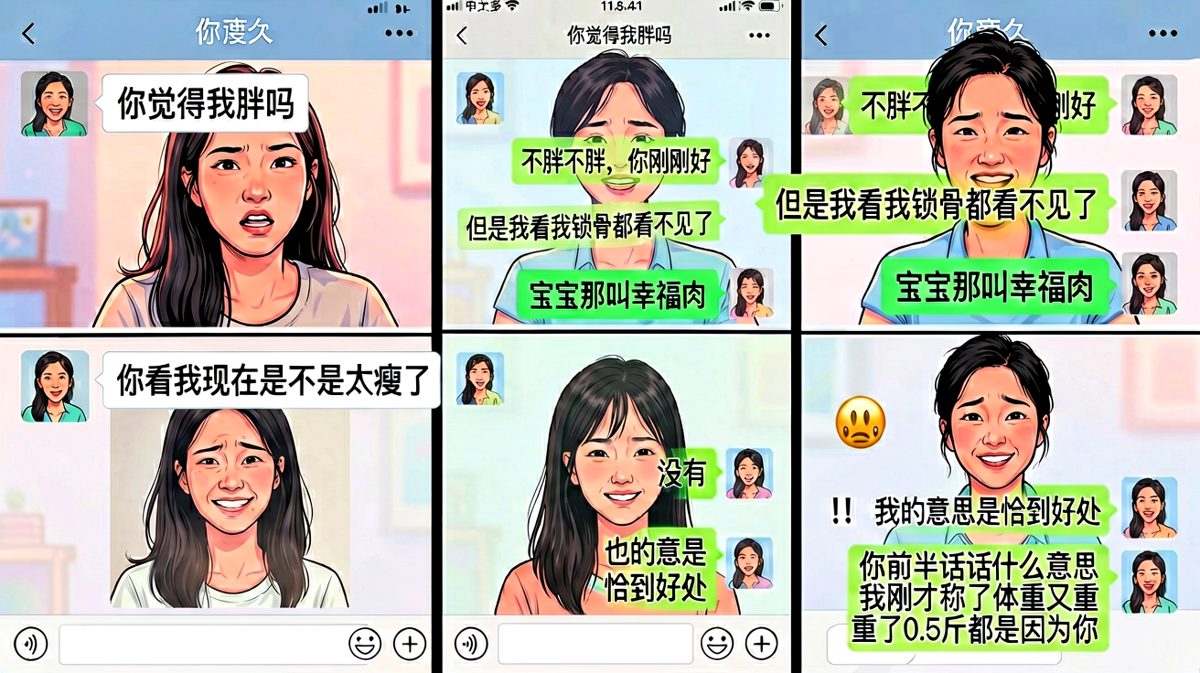 不管怎么回答都是送命题