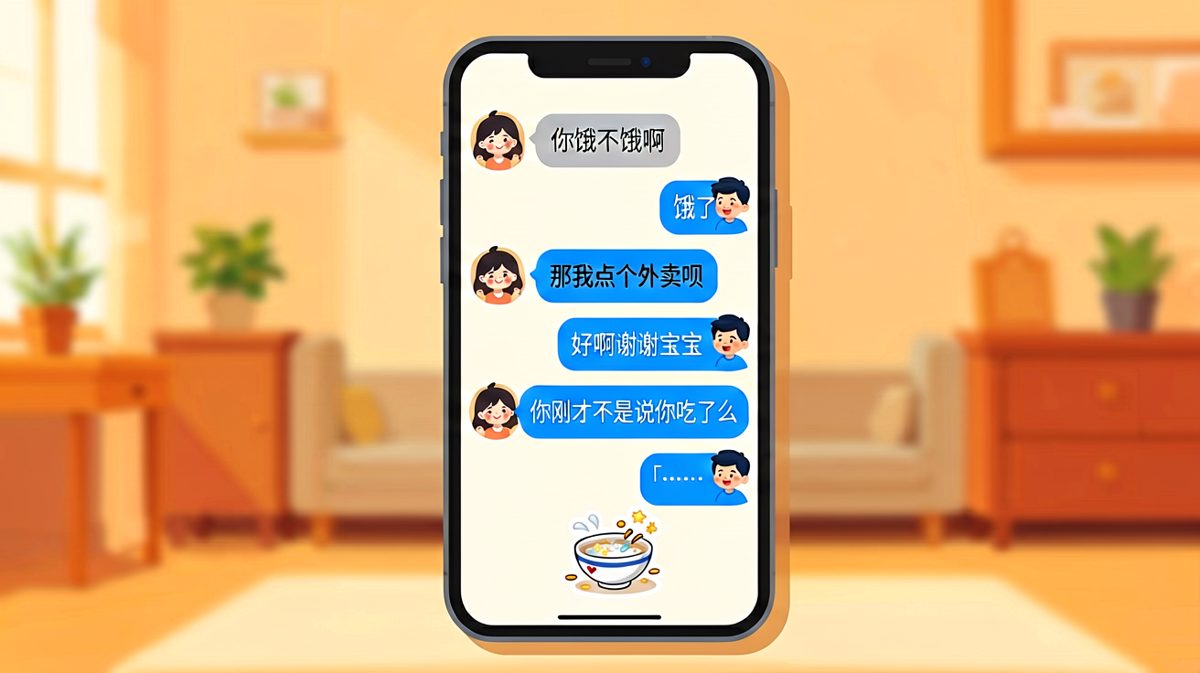 「你饿不饿啊？」——一句开场白绕了一整个大弯