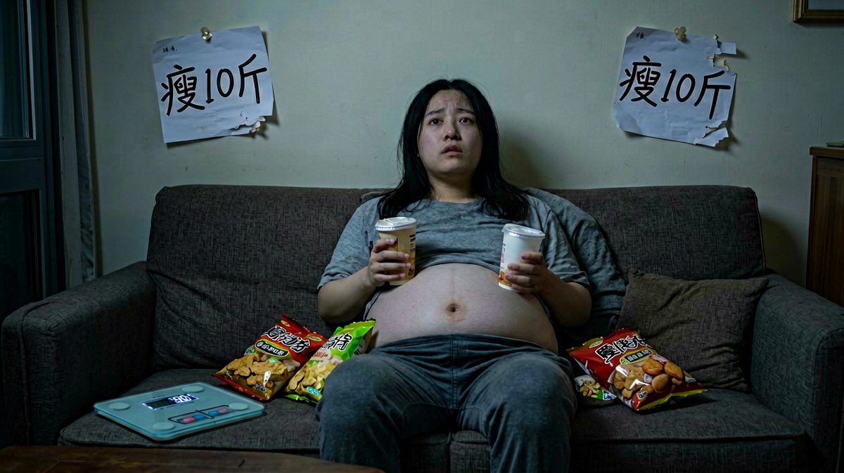 减肥？明天再说吧……