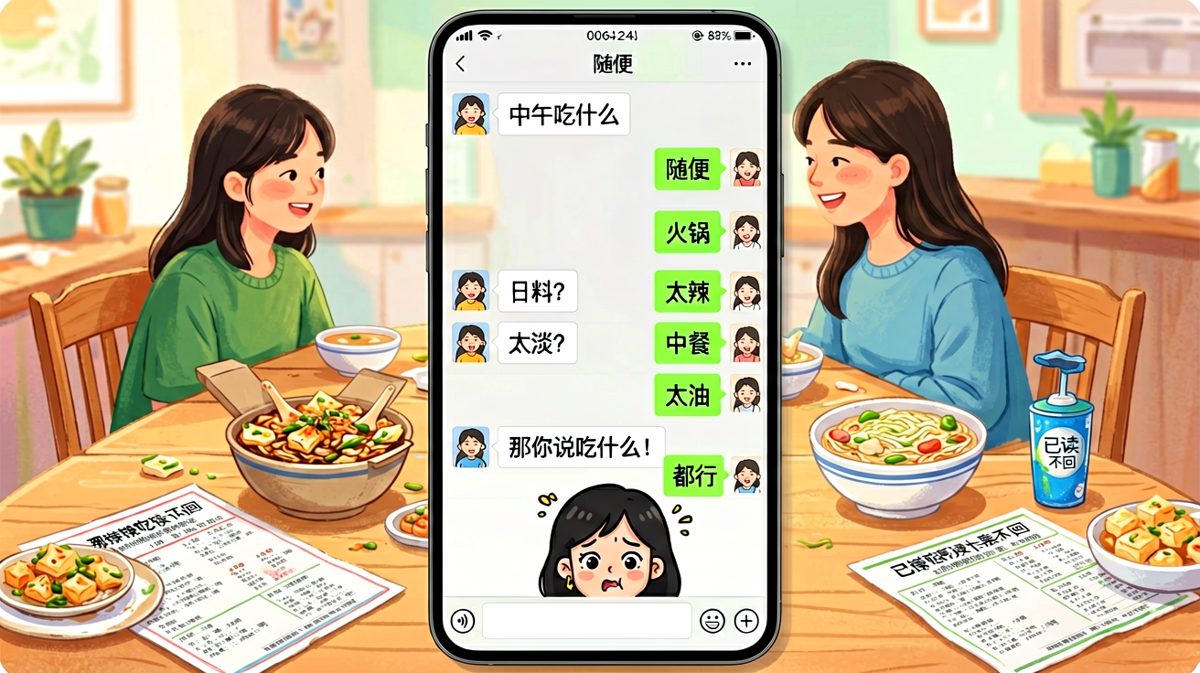 【随便文学】'随便'二字引发的血案，男生最终把自己送进了冷宫