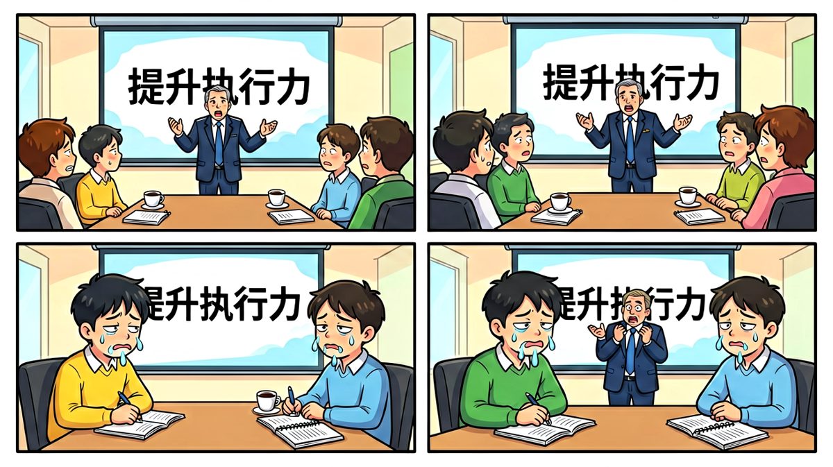 开会十分钟，梦里已环游世界。