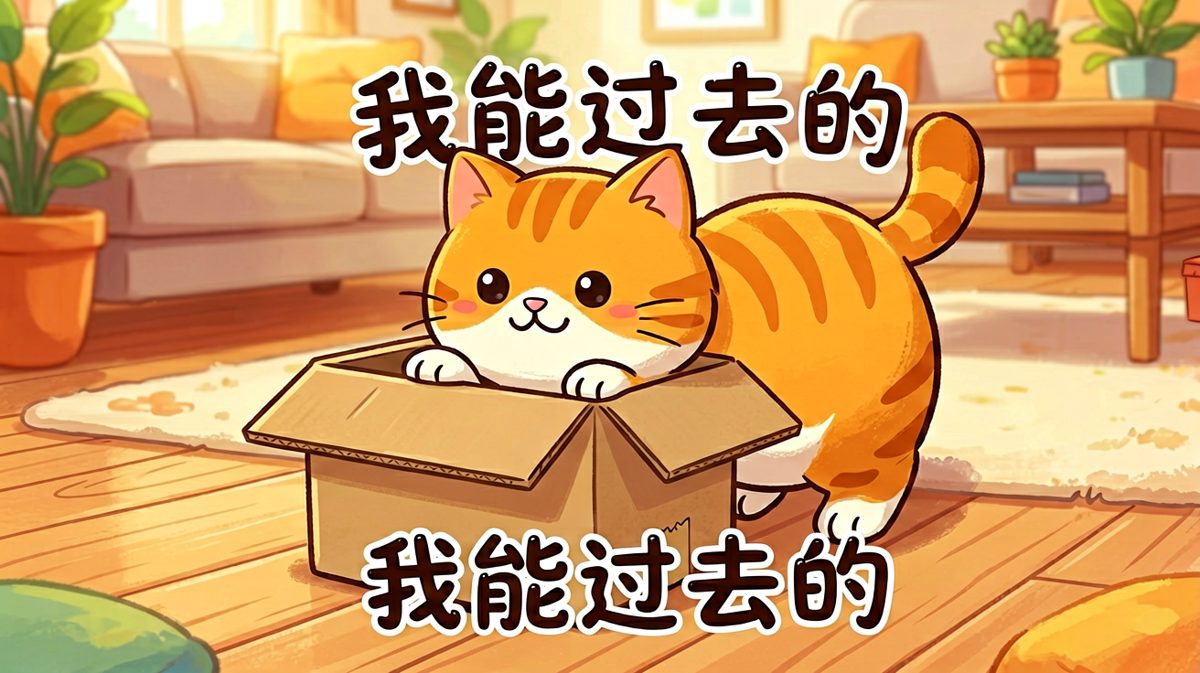 「只要我够努力，箱子就会变大」