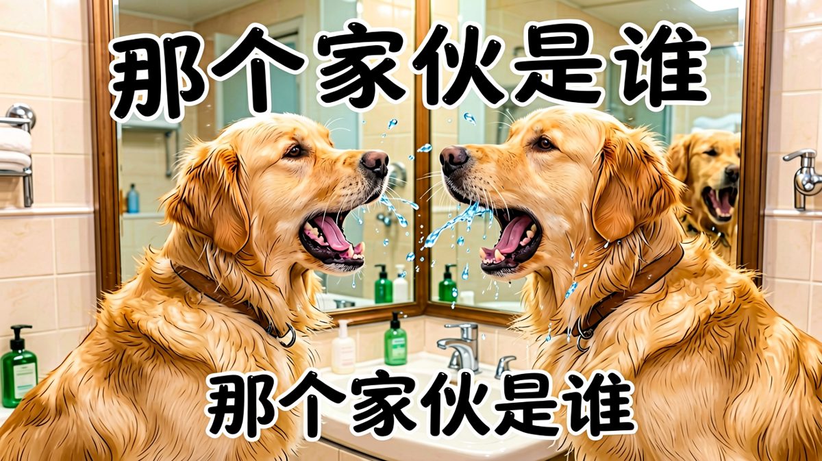 「你又是谁！镜子里的居然敢学我帅！」
