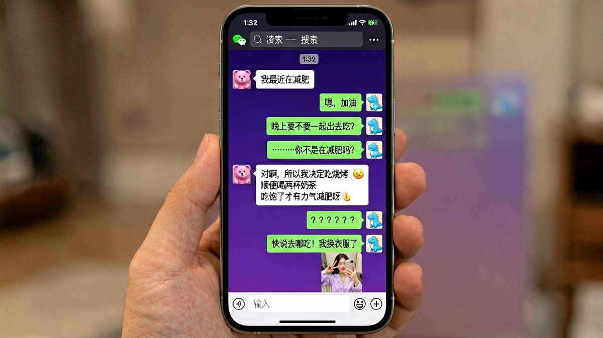 凌晨一点半的减肥宣言：吃饱了才有力气减肥