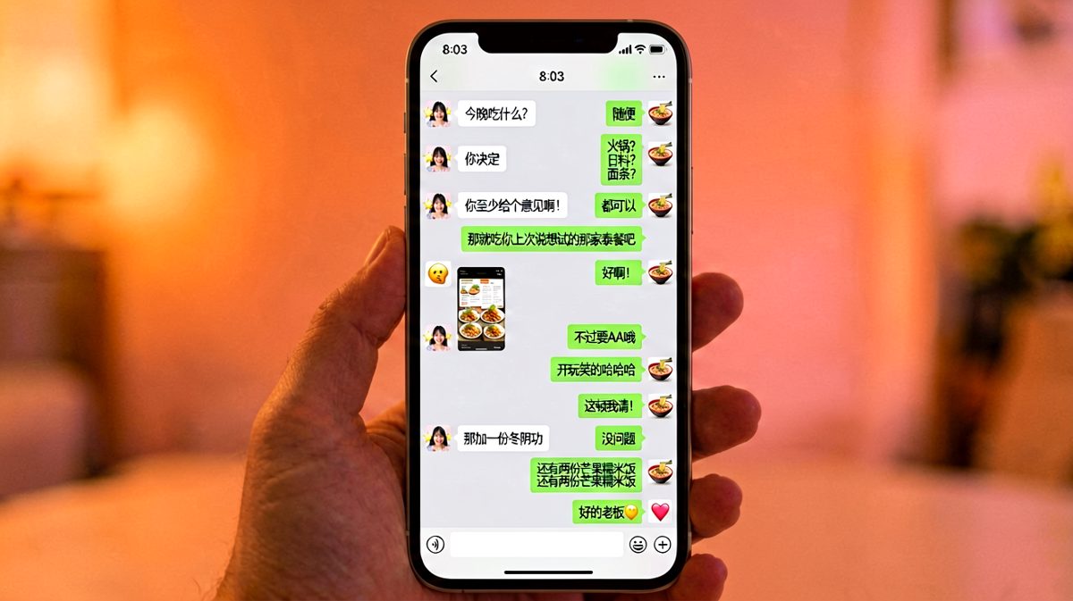 终极灵魂拷问：今晚吃什么，以及最后的甜蜜反转
