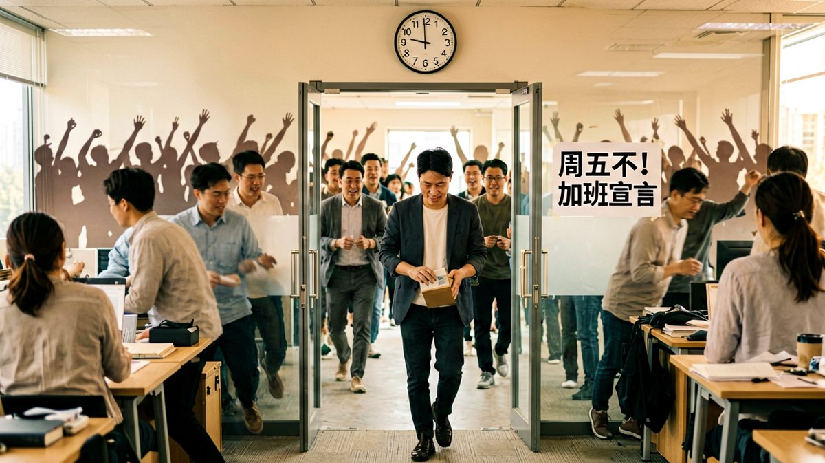 周五五点的职场冰火两重天