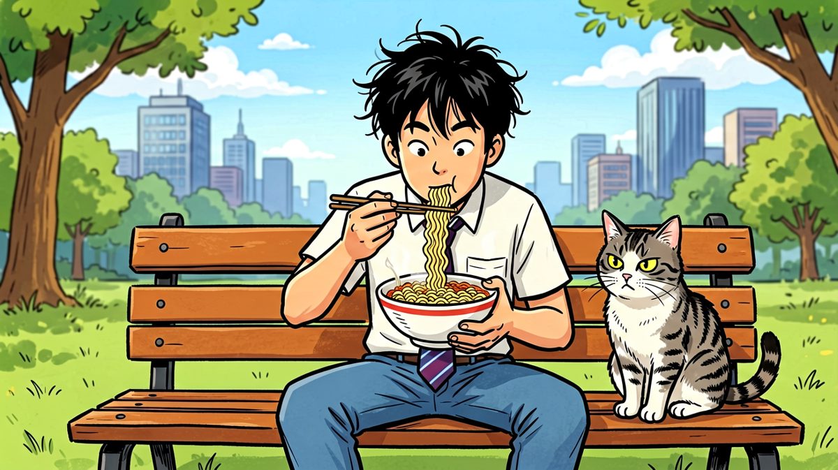 加班到忘记吃饭，这就是成年人的世界。