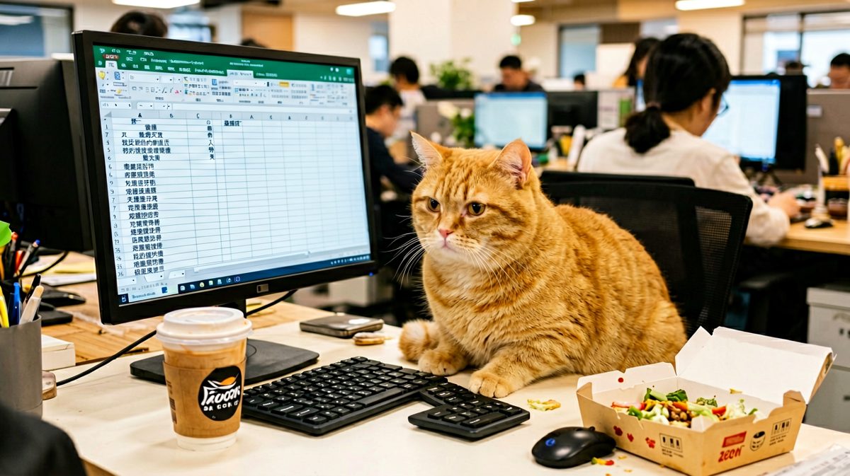 周一的猫，已死机